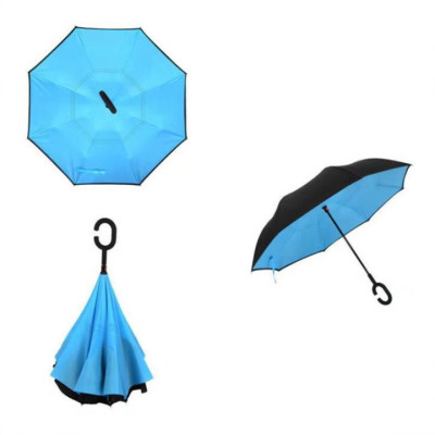 Ô - dù gấp ngược che mưa, che năng dùng cho ô tô DC-MN01