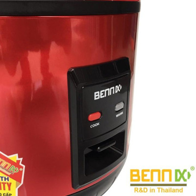 [Hàng chính hãng] Nồi cơm điện Bennix dung tích 2.2 lít, lòng dày cơm ngon - Hàng chính hãng bảo hành 12 THÁNG