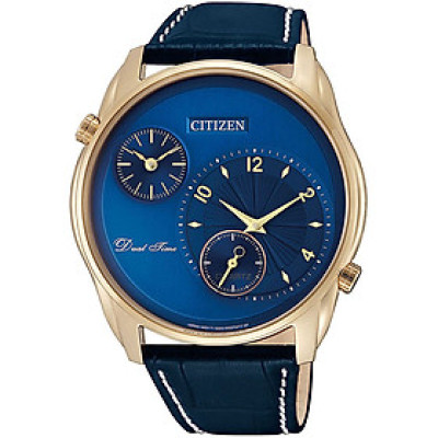 Đồng Hồ Nam Citizen Dây Da AO3033-00L - Mặt Xanh (44mm)