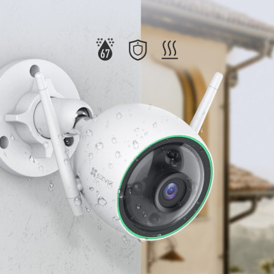 Camera Wifi EZVIZ CS-C3N 2MP FullHD, Có Màu Ban Đêm, Lắp Ngoài Trời - Hàng Chính Hãng