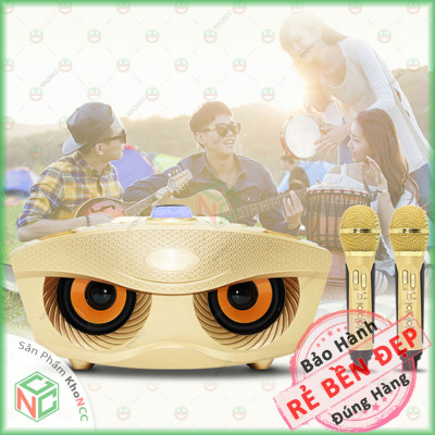 (Hát Hay) Loa Bluetooth Karaoke Không Dây Hàng Chính Hãng KhoNCC - Trải Nghiệm Âm Nhạc Sống Động - Ấn Tượng - Thiết Kế Đẹp Mắt Cho Không Gian Giải Trí Của Bạn - KLM-LKMC2M