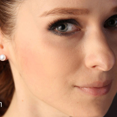 Hoa Tai Bạc Hiểu Minh HT184 Ngọc trai