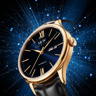 Đồng hồ nam chính hãng IW CARNIVAL IW529G-2 Kính sapphire ,chống xước ,Chống nước 30m ,Bảo hành 24 tháng,Máy cơ (Automatic),dây da cao cấp, thiết kế đơn giản dễ đeo