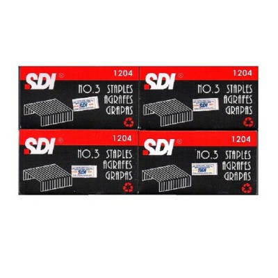  10 hộp nhỏ Kim bấm số 3 SDI