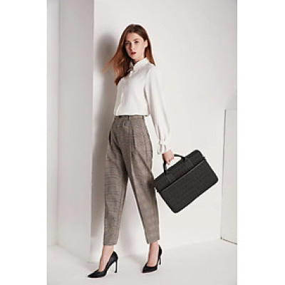 Túi Wiwu Cosmo Slim Case Dành Cho Laptop, Ultrabook Họa Tiết Khắc Nổi Chữ Cái Alphabet Cực Độc Đáo - Hàng Chính Hãng