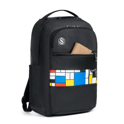 Balo Laptop 15.6 Inch Simplecarry M551 Thiết Kế Đơn Giản Kiểu Dáng Thời Trang Nhiều Ngăn Rộng Rãi Phù Hợp Mang Đi Học Đi Làm Hàng Ngày - Hàng Chính Hãng