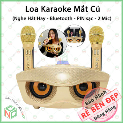 (Hát Hay) Loa Bluetooth Karaoke Không Dây Hàng Chính Hãng KhoNCC - Trải Nghiệm Âm Nhạc Sống Động - Ấn Tượng - Thiết Kế Đẹp Mắt Cho Không Gian Giải Trí Của Bạn - KLM-LKMC2M