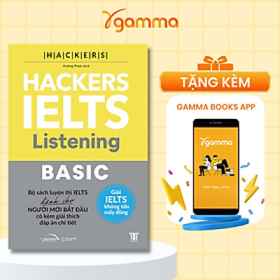 Sách - Hackers Ielts Basic - Listening 