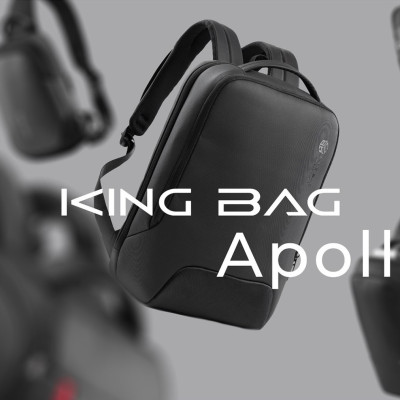 Balo Laptop 15.6 Inch KINGBAG APOLLO Cao Cấp, Bền Bỉ - Hàng Chính Hãng