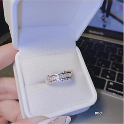 Nhẫn bạc nữ gắn đá chất liệu bạc s925 MS95x