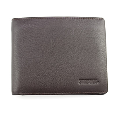 Ví Da Nam, Bóp Da Nam Smeraldo SM214 Da Bò Màu Đen, Nâu