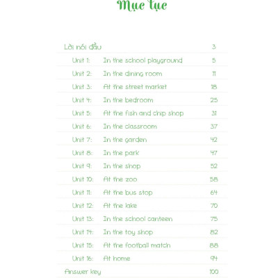 Bài Tập Bổ Trợ Nâng Cao Tiếng Anh Lớp 1