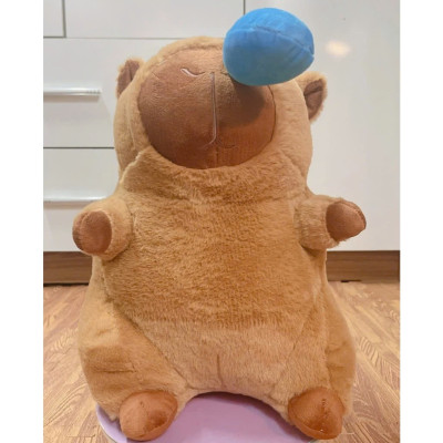 Gấu bông Chuột Capybara Thú nhồi bông Capybara Bộ trưởng Bộ Ngoại Giao đáng yêu 23cm Thú Bông Quà Tặng