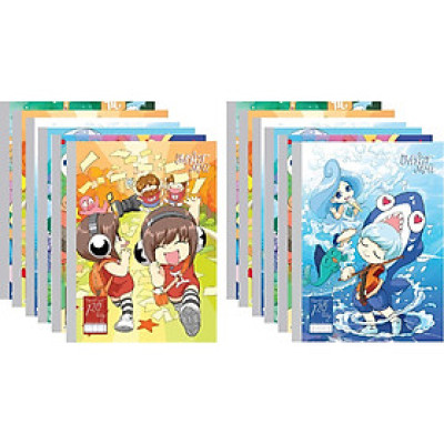 (Mua 10 Cuốn Tặng 3 Cuốn) Tập Vở Học Sinh Lớp Học Mật Ngữ 120 Trang (4 Ôly)