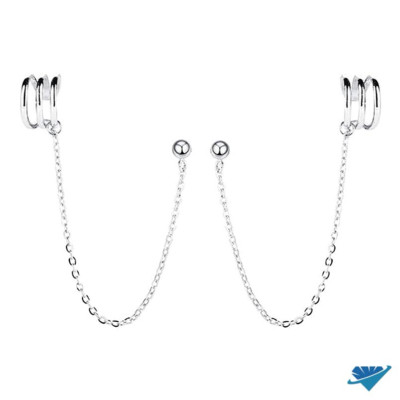 Bông tai bạc thời trang cao cấp chất liệu bằng bạc s925 SA0145