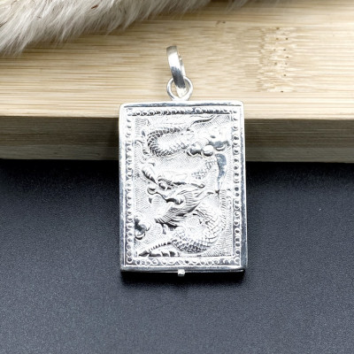 Hộp Đựng B.ù.a Cỡ Lớn 3x4cm Bạc Chính Hãng Bạc Hiểu Minh MDN469