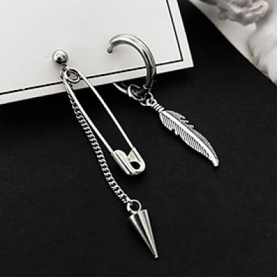 Khuyên tai unisex ấn tượng cá tính 1 đôi