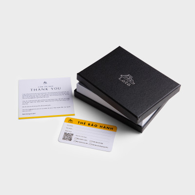 Ví nam da bò Lata ( Thời trang nam - Ví da thật LVN92 )