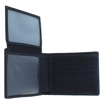 Ví Nam Balzio MW002BL (12.5 x 10 cm) - Đen