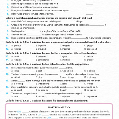 Bài tập Bổ trợ Tiếng Anh 12 i-Learn Smart World