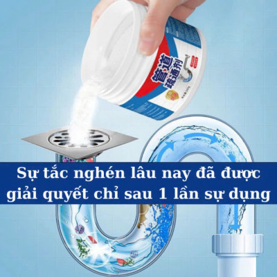 Bột Thông Cống Cực Mạnh, Lọ Thông Cống Đa Năng 260gram