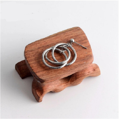 Bông tai nam nữ thời trang 3D độc đáo tinh xảo