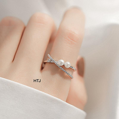 Nhẫn bạc nữ mặt trái tim chất liệu bằng bạc s925 MS0554