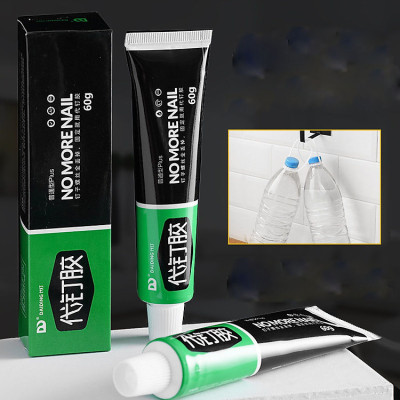 Keo Dán Đa Năng, Keo Siêu Dính, Dán chắc như đóng đinh NOMORE NAIL Tuýp 60g Keo Siêu Dính Công Nghệ Nhật Bản No More Nail Tuýp 60g Keo Siêu Dán Tường Dán Giày Gỗ Thuỷ Tinh Đa Năng Chống Thấm Nước
