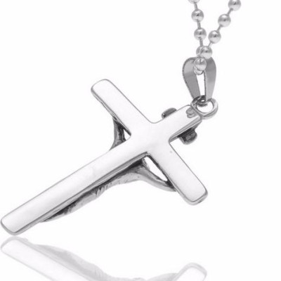 Mặt dây chuyền thánh giá MDC292 màu bạc