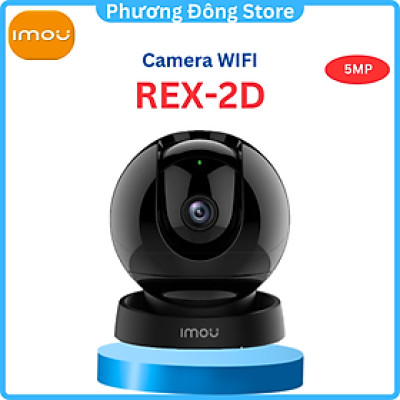 Camera IP WIFI IMOU REX 2D 5MP 3K, A46LP 4MP,  A26LP Xoay 360 độ, đàm thoại 2 chiều - hàng chính hãng