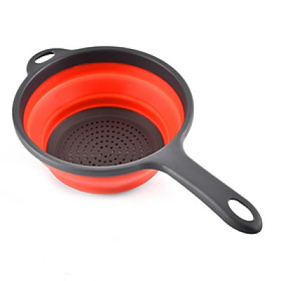 Rổ đựng trái cây gấp gọn có tay cầm