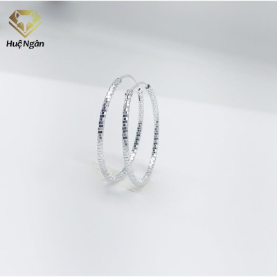 Bông tai bạc Ý 925 Huệ Ngân - Bông tai xinh RYE3014101