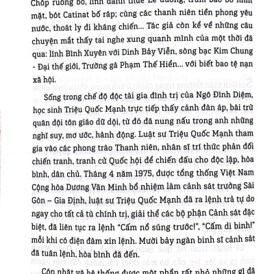 Hồi Ức Sài Gòn Thời Chiến Tranh