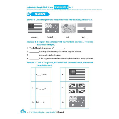 Sách - Global Success Luyện Chuyên Sâu Ngữ Pháp Và Từ Vựng Tiếng Anh Lớp 4 Tập 1 - Có Đáp Án - Minh Thắng