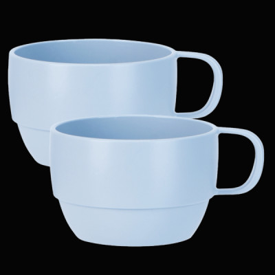 COMBO 2 Cốc nước nhựa cao cấp kiểu thấp Amori 350ml - Chính hãng Inochi