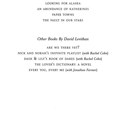 Will Grayson, Will Grayson