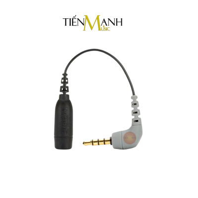 Rode SC4 - Dây Cáp Chuyển Đổi Tín Hiệu Âm Thanh Từ 3.5mm TRS Cái Sang TRRS Đực Cable Hàng Chính Hãng