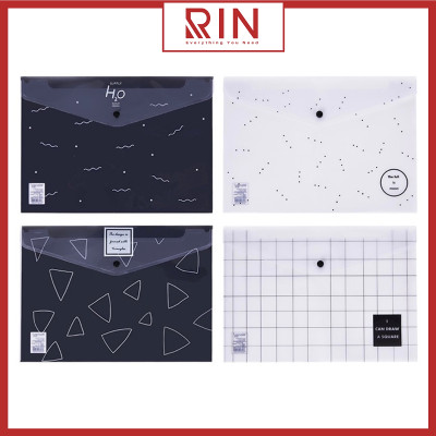 Bìa nút bấm A4 /Túi nút đựng tài liệu A4 / File lưu trữ tài liệu - nhiều mẫu