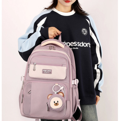 Balo thời trang phong cách Hàn Quốc dày dặn chống thấm nước dùng cho đi học, đi chơi - BEE GEE – BLTT9161