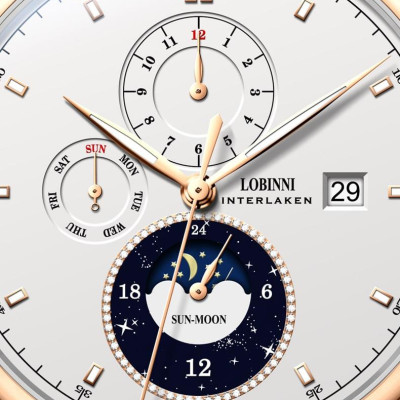 Đồng hồ nam chính hãng LOBINNI L13056-6 (Phiên bản Hot nhất hè 2020)