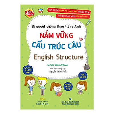 Sách - Bí Quyết Thông Thạo Tiếng Anh - Nắm Vững Cấu Trúc Câu - Nhân Trí Việt
