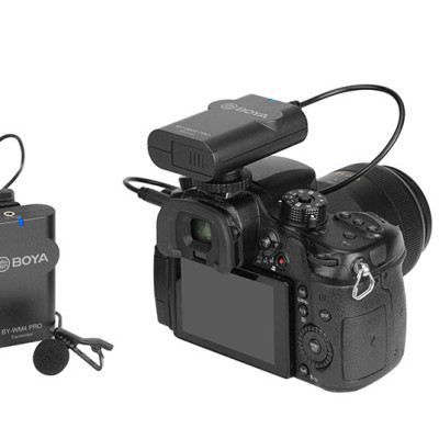 QUÀ TẶNG LÊN TỚI 359K -ROGTZ -  Micro không dây WM4 Pro K1 (thế hệ mới) sử dụng cho điện thoại, máy quay BY-WM4 PRO Wireless Lavalier Lapel Microphone for iPhone Android Smartphone DSLR Cameras Youtube Recording Streaming Vlog Hàng Chính Hãng