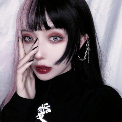 Bông tai unisex ôm vành style gothic bí ẩn lạnh lùng