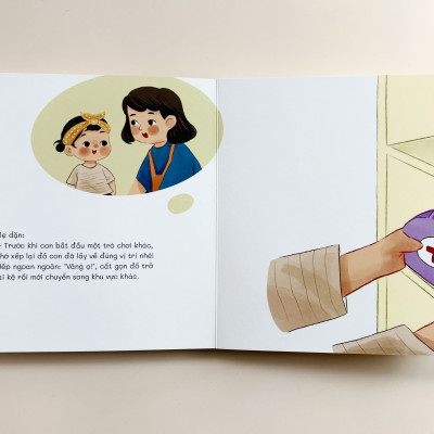 Bộ Sách Kỹ Năng Mềm Cho Bé - Bé Học Ứng Xử - LionBooks - Bộ 4 Cuốn Giấy Bồi Cứng