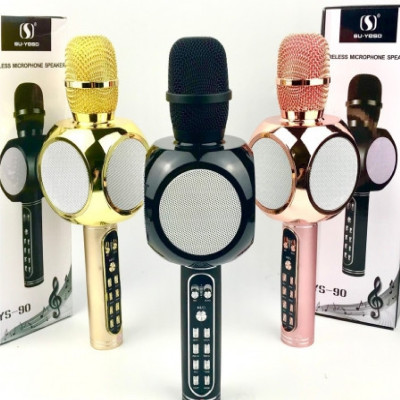 Mic KARAOKE 3in1 YS-90 (Full box) - Hàng chính hãng