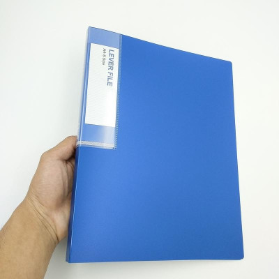 Bìa 1 Kẹp Plus 82-V137C - Xanh Dương