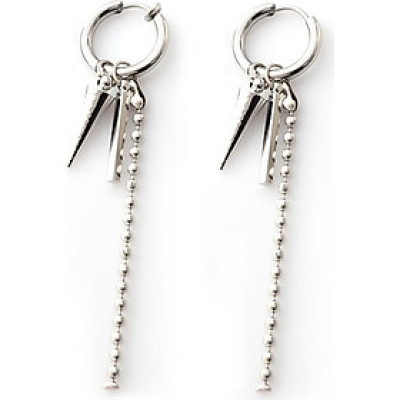 Khuyên tai bông tai chuỗi hạt thời trang chuẩn idol