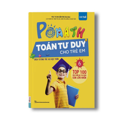 Sách - Pomath - Toán Tư Duy Cho Trẻ Em 4 - 6 Tuổi - Combo 6 Cuốn - MCBooks