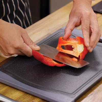 [HÀNG CHÍNH HÃNG] Bộ dao 3 dao iMat. Lưỡi thép cacbon 5CR15 sắc, bền bỉ, cán dao làm bằng inox 430 không gỉ. 3 lựa chọn