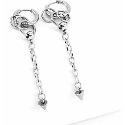 Đôi bông tai unisex phong cách đường phố bụi bặm táo bạo